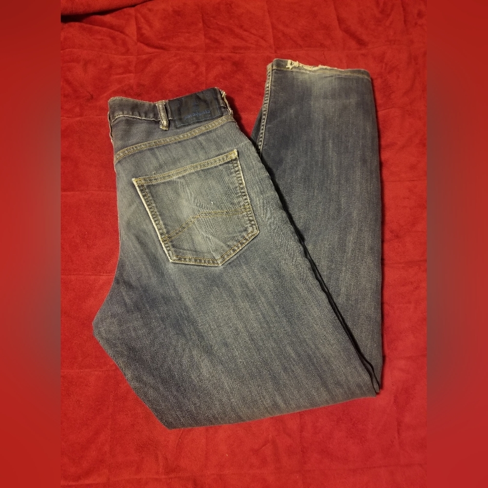 Patagonia Iron Clad Jeans Organic Cotton  31 x 32 Mens Dark Blue